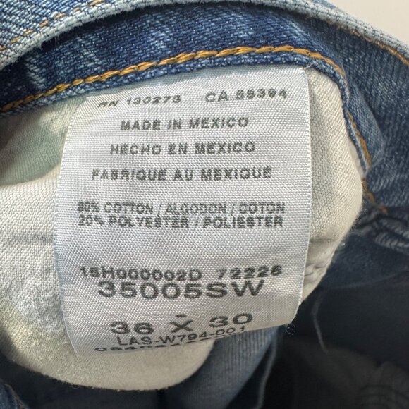 Wrangler Mens Rugged Wear Denim Jeans Size 36x30 - Picture 6 of 6